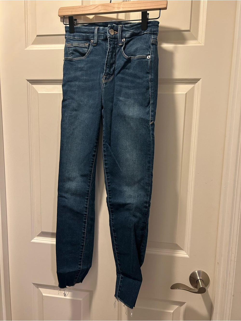 Good American Indigo Skinny Jeans